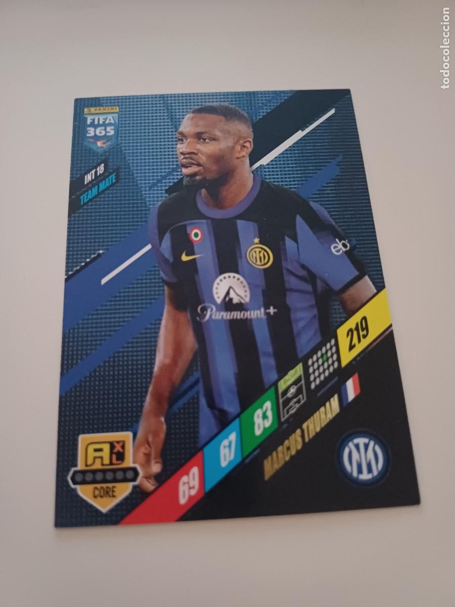 Fu&szlig;ball-Sticker: 279 - Marcus Thuram - FC Internazionale Milano
