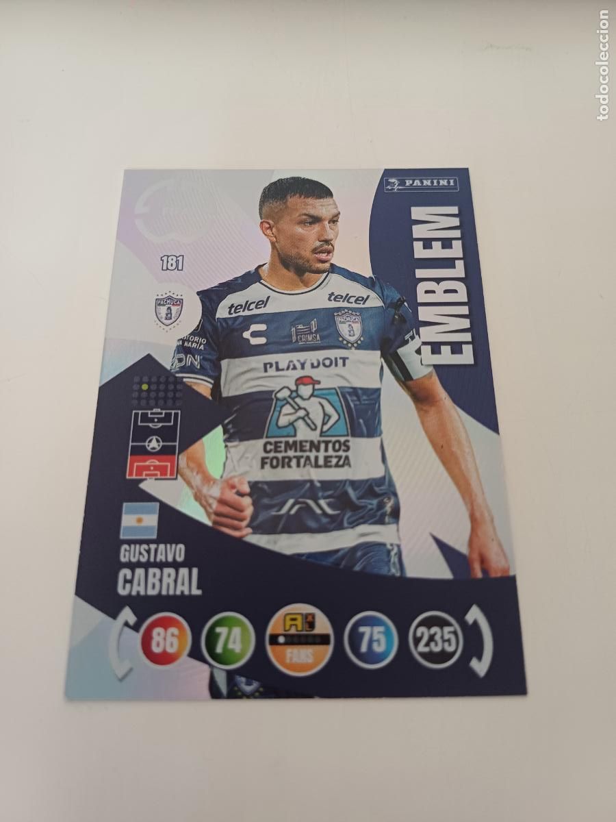 Cromos de f&uacute;tbol: 181 - Gustavo Cabral - CF Pachuca - Foto 1