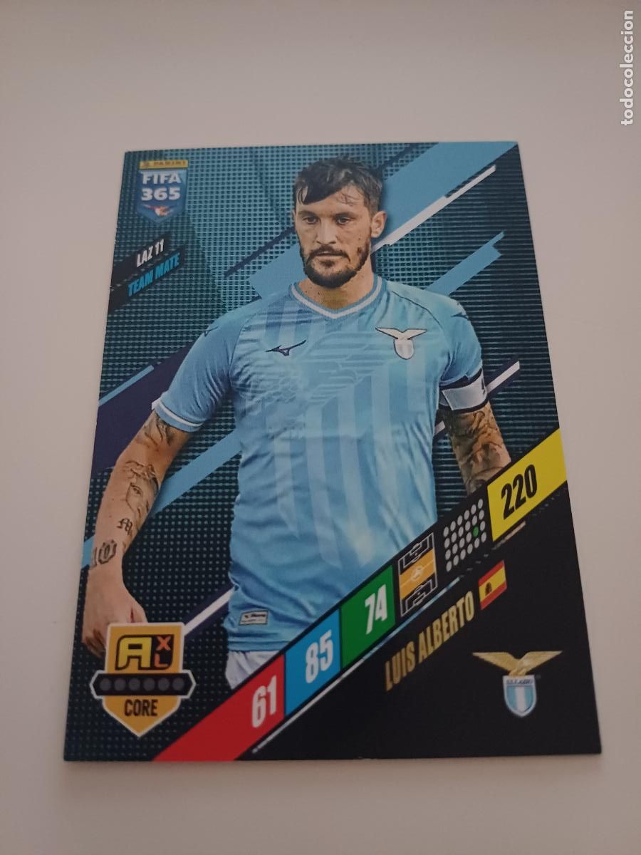 Cromos de f&uacute;tbol: 326 - Luis Alberto - SS Lazio - Foto 1