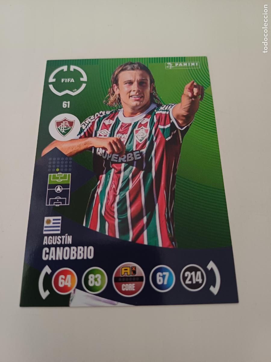 Cromos de f&uacute;tbol: 061 - Agust&iacute;n Canobbio - Fluminense FC - Foto 1