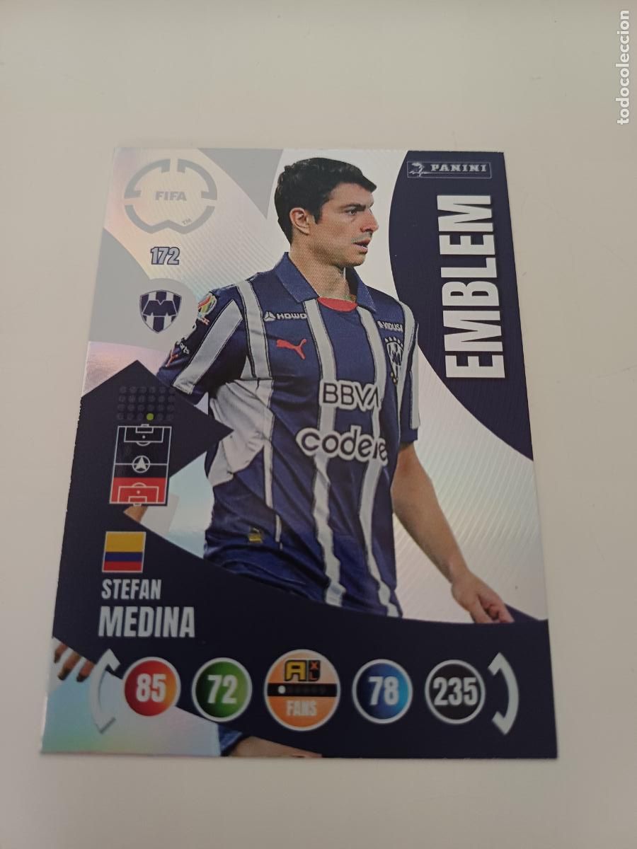 Cromos de f&uacute;tbol: 172 - Stefan Medina - CF Monterrey - Foto 1