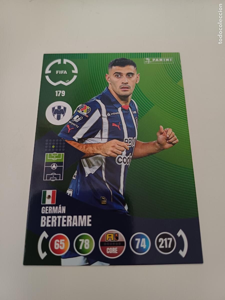 Cromos de f&uacute;tbol: 179 - Germ&aacute;n Berterame - CF Monterrey - Foto 1