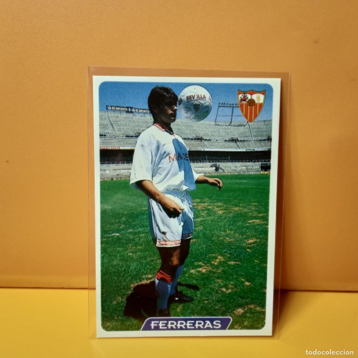 Cromos de Futebol: MUNDICROMO 1995 1996 95 96 SEVILLA F.C FERRERAS 85