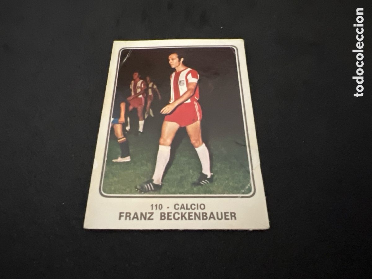 Cromos de f&uacute;tbol: 1973 FRANZ BECKENBAUER N&ordm; 110 PANINI CAMPIONI DELLO SPORT