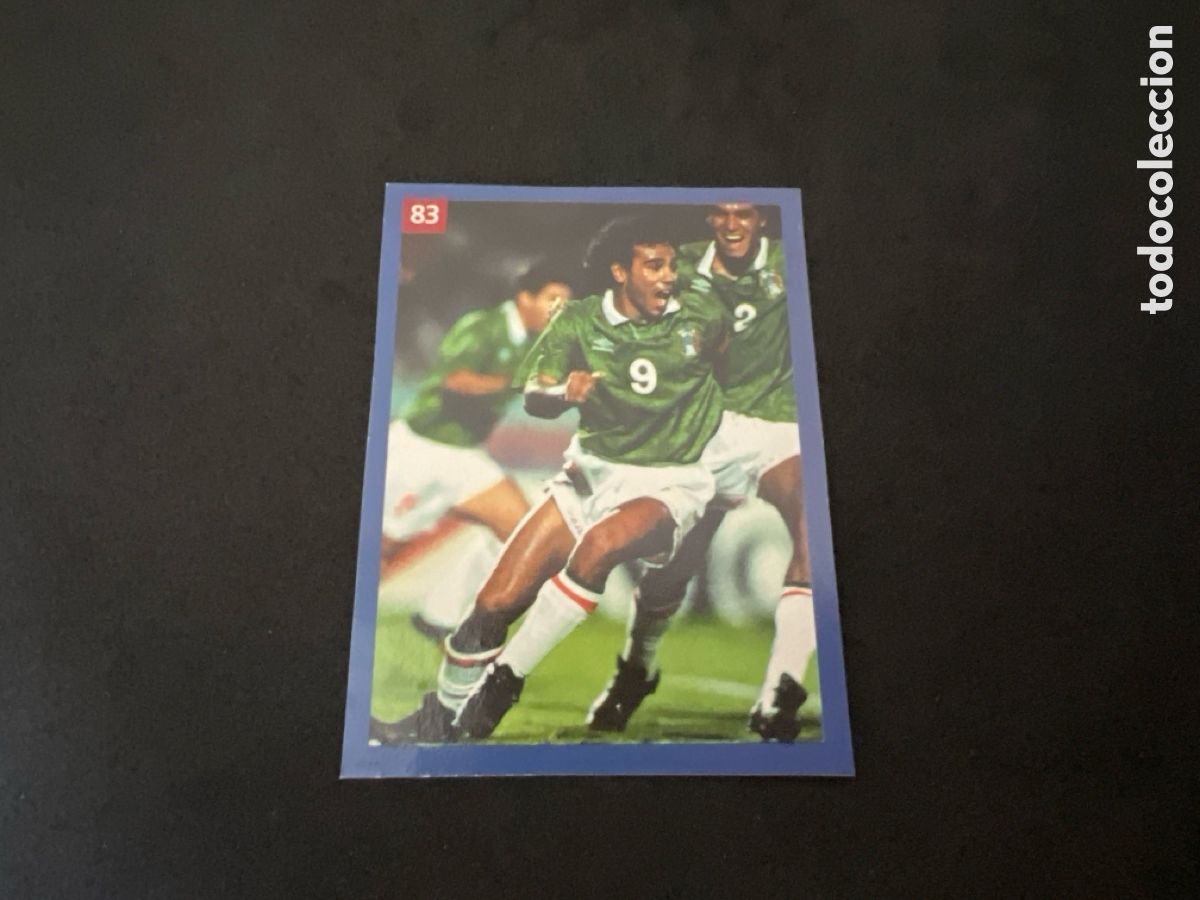 Cromos de Futebol: 1994 HUGO SANCHEZ N&ordm; 83 LES ESTRELLES DEL MON SIN PEGAR