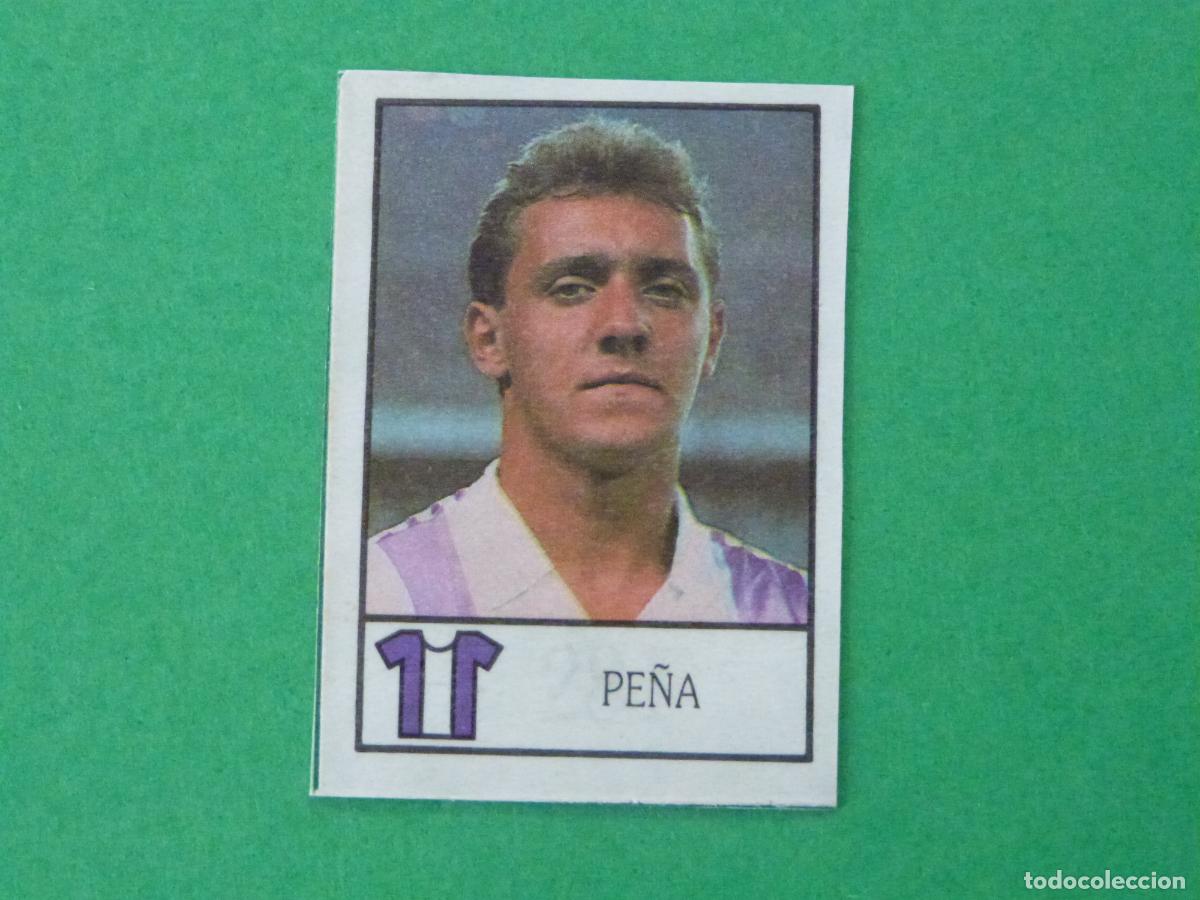 Cromos de F&uacute;tbol: PE&Ntilde;A REAL VALLADOLID MEJIAS REAL ZARAGOZA RECORTADO 281-300 LIGA BOLLYCAO 1987-1988/87-88