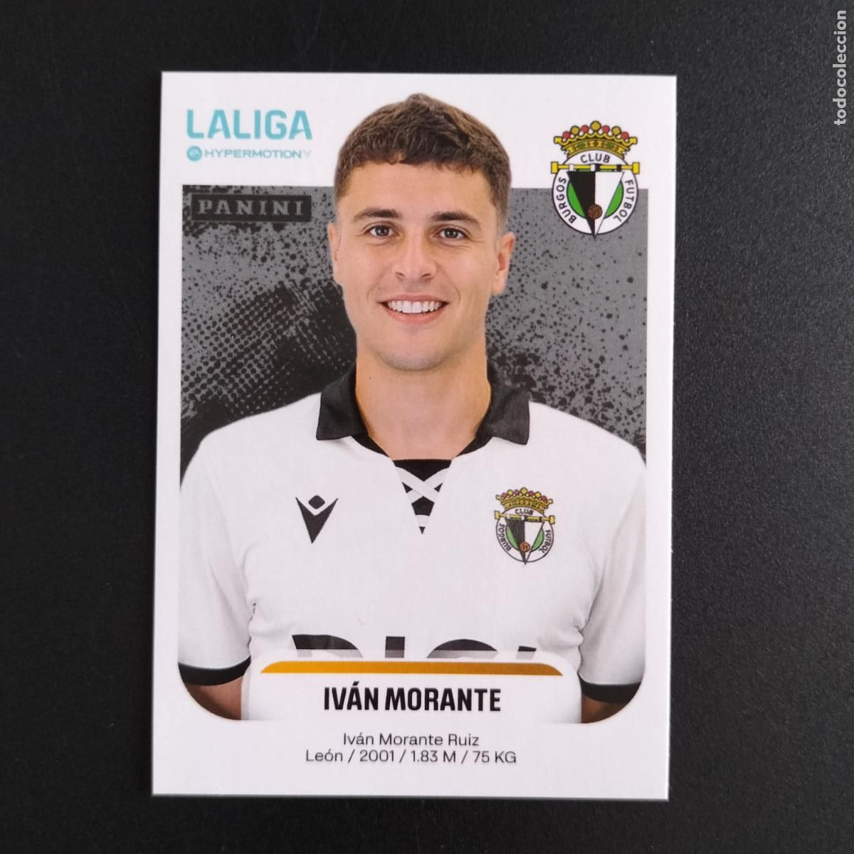 Fu&szlig;ball-Sticker: 71 IVAN MORANTE BURGOS CROMOS LALIGA HYPERMOTION PANINI SEGUNDA 2&ordf; DIVISI&Oacute;N 2025 2026 25 26
