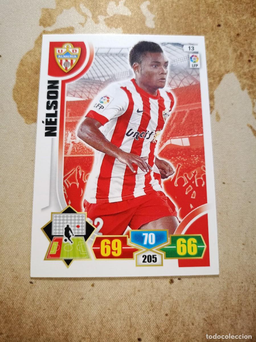 Fu&szlig;ball-Sticker: Almer&iacute;a 13 NELSON Adrenalyn 2013-14