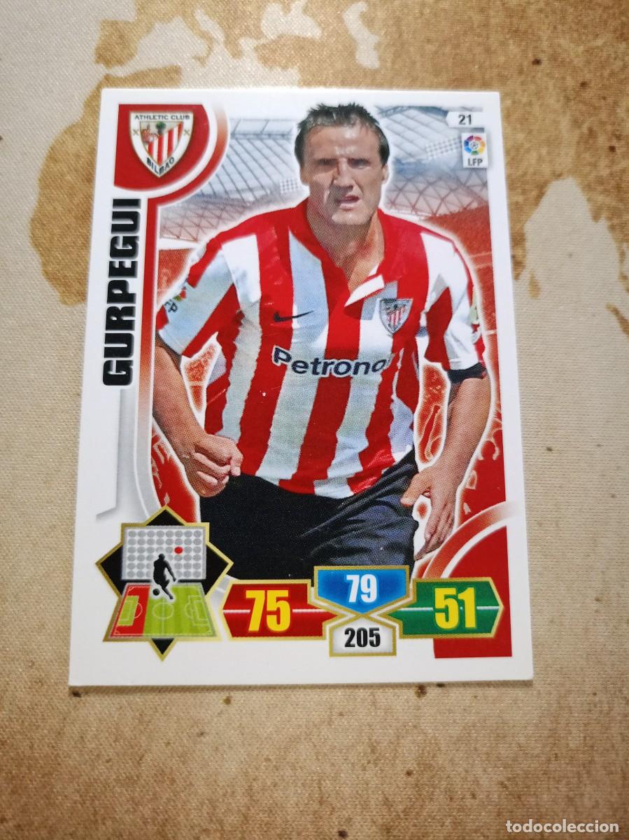 Cromos de f&uacute;tbol: Athletic 21 GURPEGUI Adrenalyn 2013-14 - Foto 1