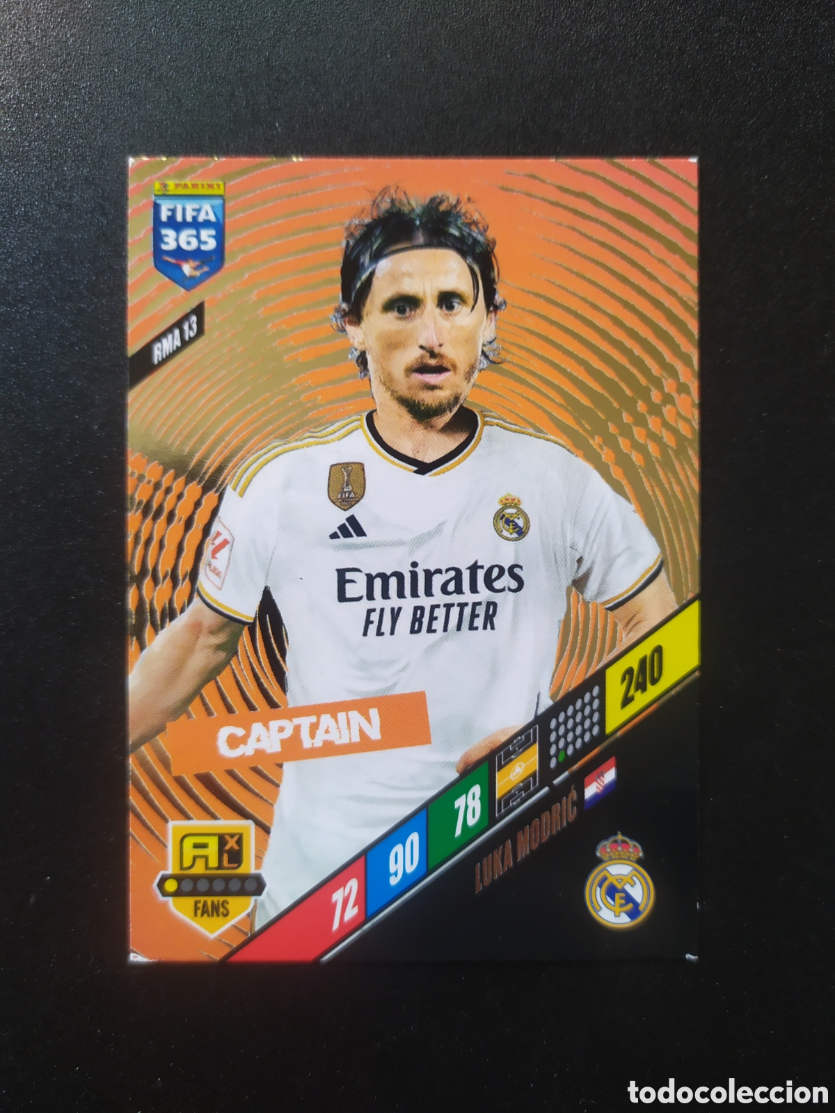 Cromos de F&uacute;tbol: FIFA 365 adrenalyn 2023 2024 23 24 panini Modric RMA13 Real Madrid