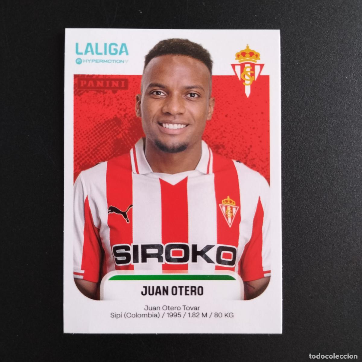 Cromos de F&uacute;tbol: 381 JUAN OTERO SPORTING GIJON LALIGA HYPERMOTION PANINI SEGUNDA 2&ordf; DIVISI&Oacute;N 2025 2026 25 26