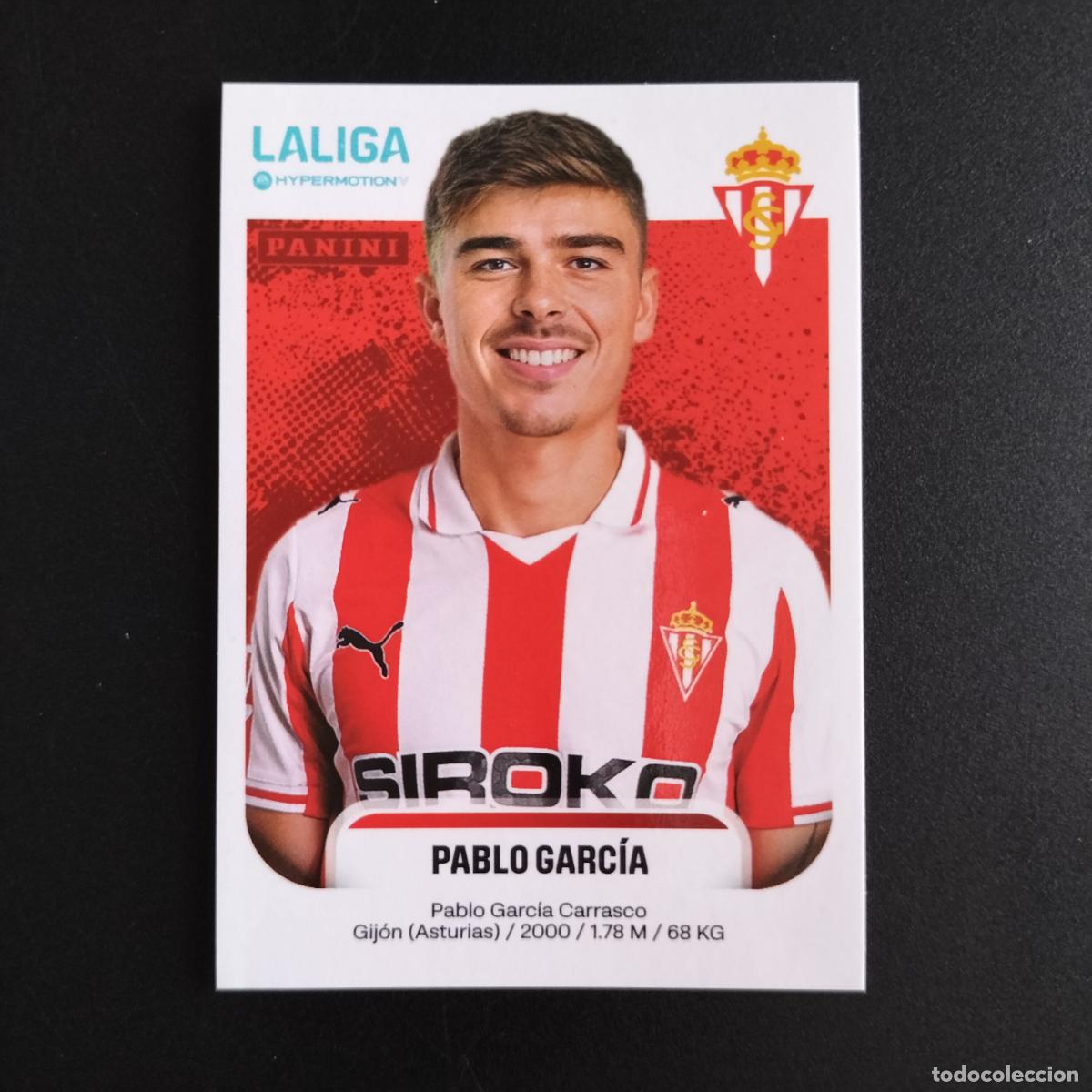 Cromos de F&uacute;tbol: 372 PABLO GARCIA SPORTING GIJON LALIGA HYPERMOTION PANINI SEGUNDA 2&ordf; DIVISI&Oacute;N 2025 2026 25 26