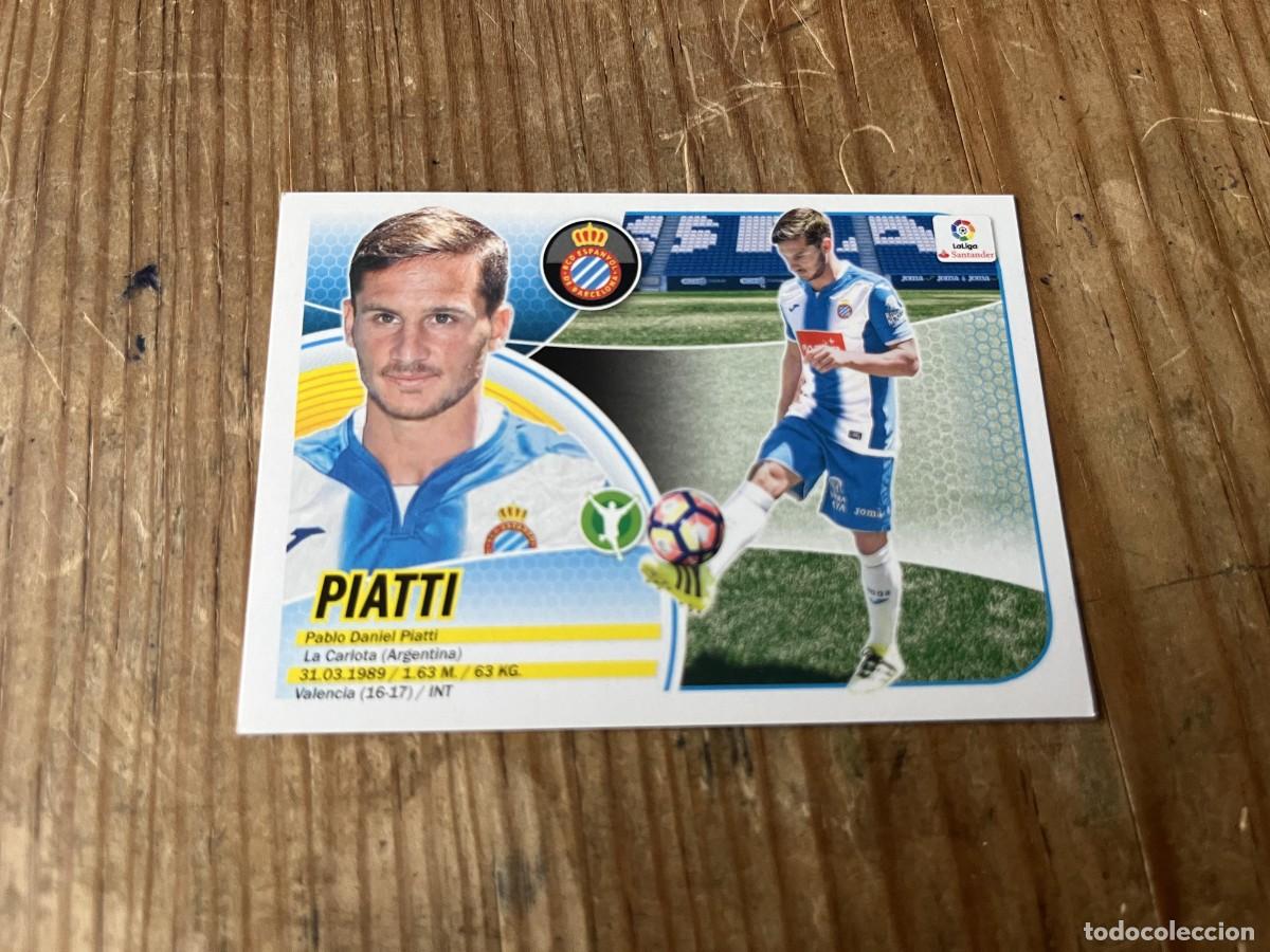 Figurine di Calcio: CROMO SIN PEGAR NUNCA PEGADO ALBUM LIGA ESTE 16 17 2016 2017 FICHAJES # 17 PIATTI ESPANYOL ESPA&Ntilde;OL