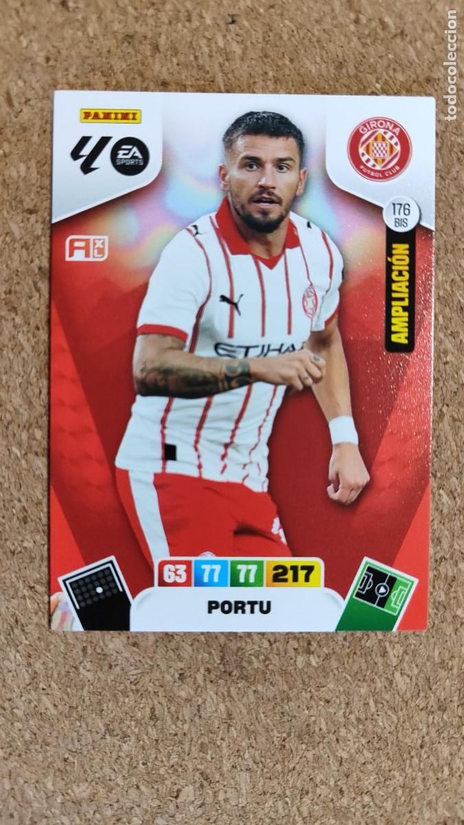 Figurine di Calcio: ADRENALYN XL LA 25/26 CARD AMPLIACION PORTU GIRONA # 176 BIS PANINI