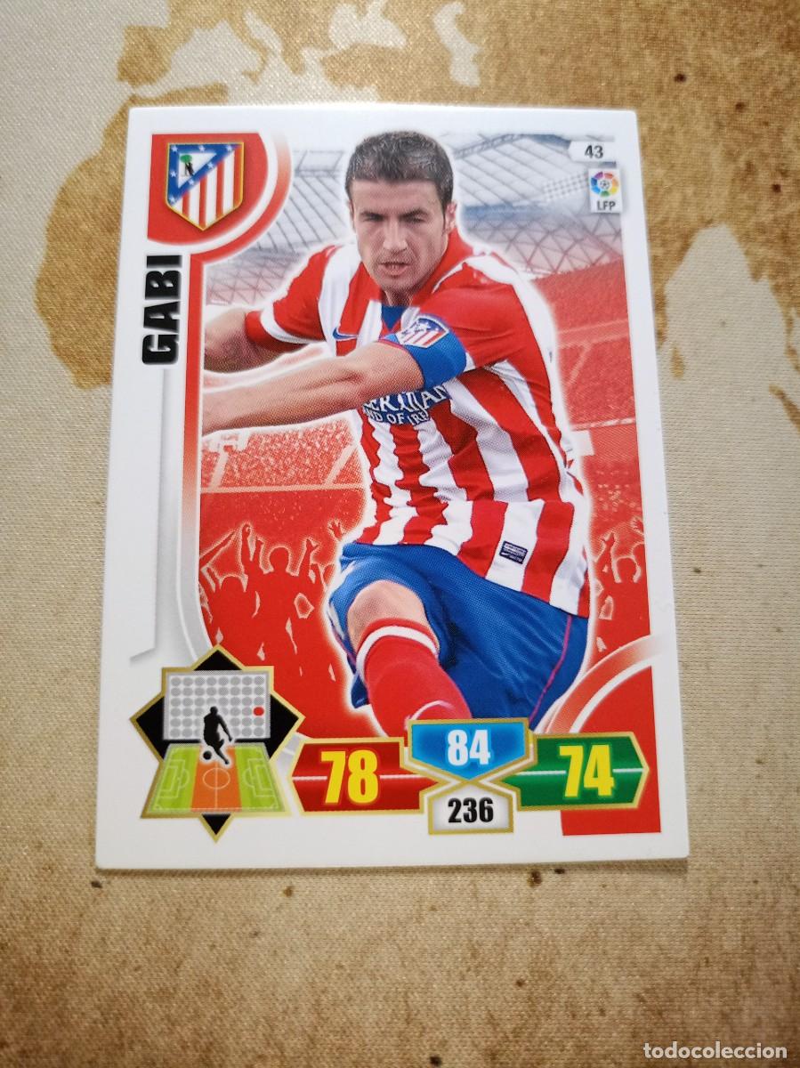 Figurine di Calcio: Atl&eacute;tico de Madrid 43 GABI Adrenalyn 2013-14