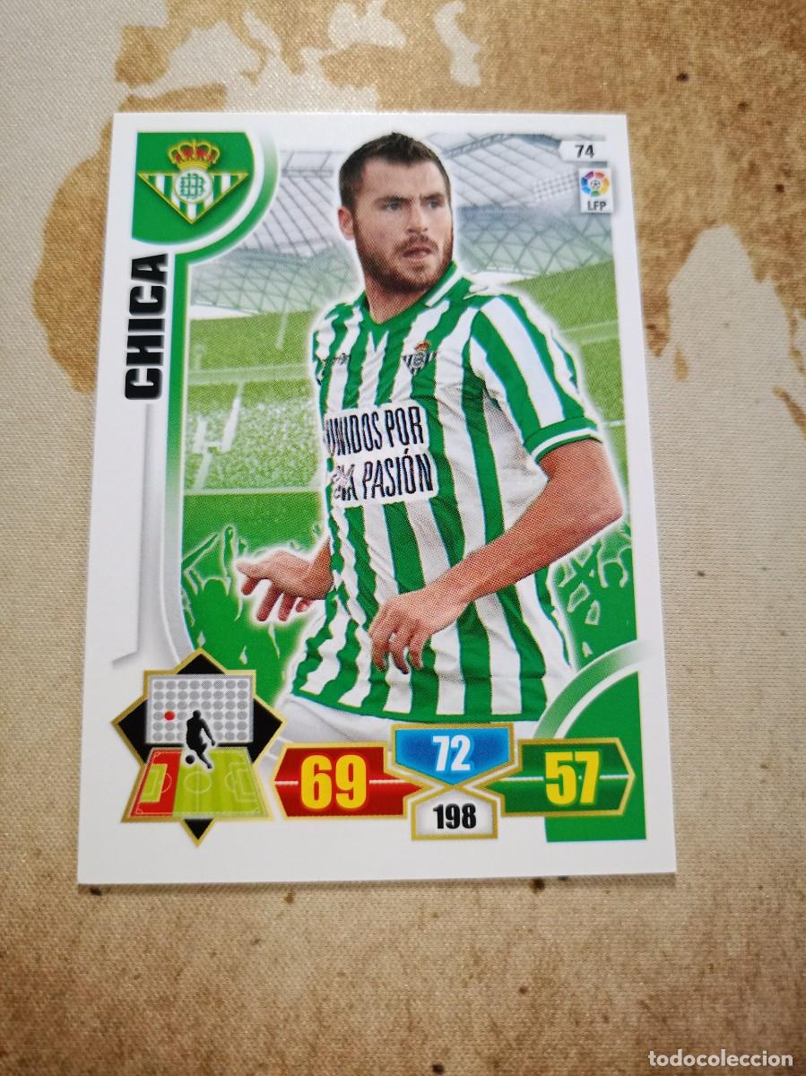 Fu&szlig;ball-Sticker: Betis 74 CHICA Adrenalyn 2013-14