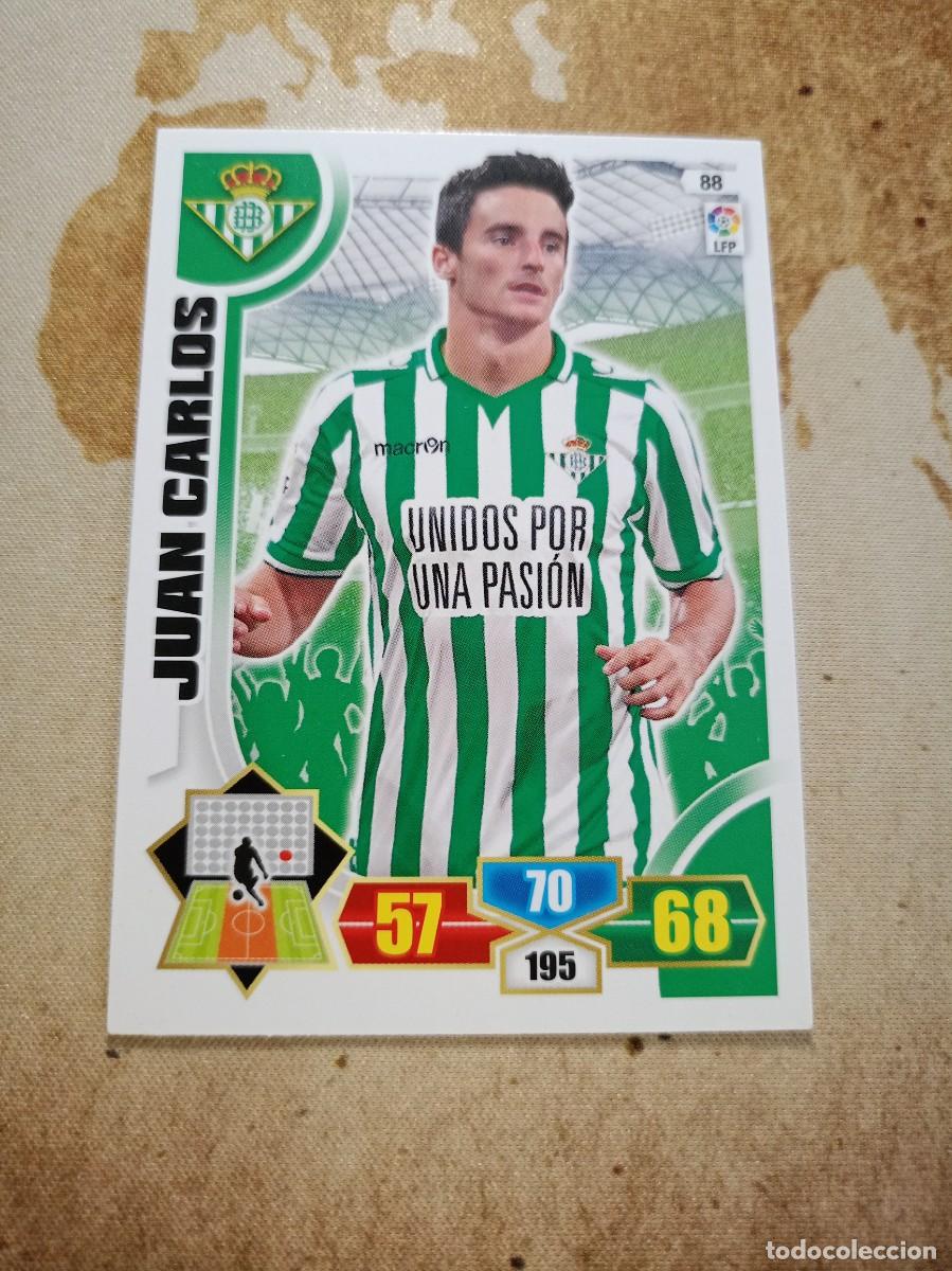 Football Stickers: Betis 88 JUAN CARLOS Adrenalyn 2013-14