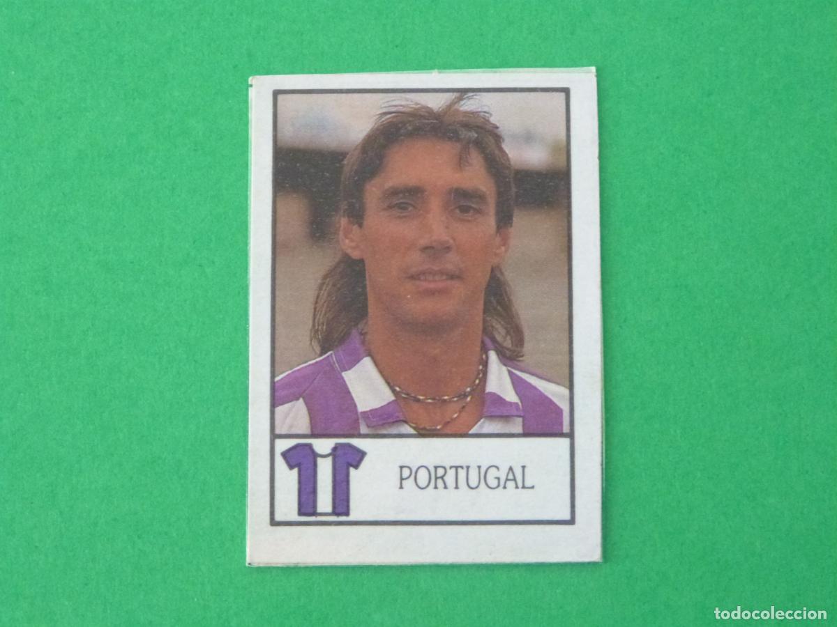 Cromos de F&uacute;tbol: PORTUGAL REAL VALLADOLID JUAN CARLOS REAL ZARAGOZA RECORTADO N&ordm; 279-293 BOLLYCAO 1987-1988/87-88
