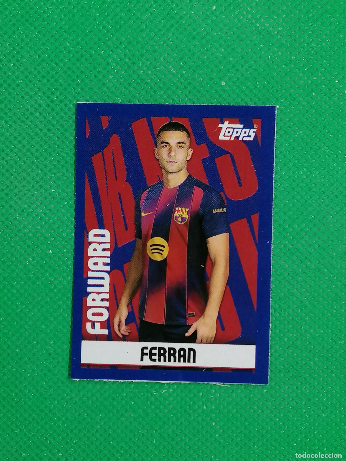 Cromos de f&uacute;tbol: 29 FERRAN TORRES DELANTEROS ⚽ TOPPS BARCELONA STICKERS 2025 2026 25 26 ⚽