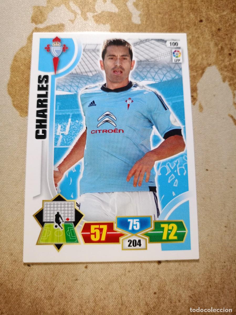 Cromos de f&uacute;tbol: Celta 100 CHARLES Adrenalyn 2013-14 - Foto 1