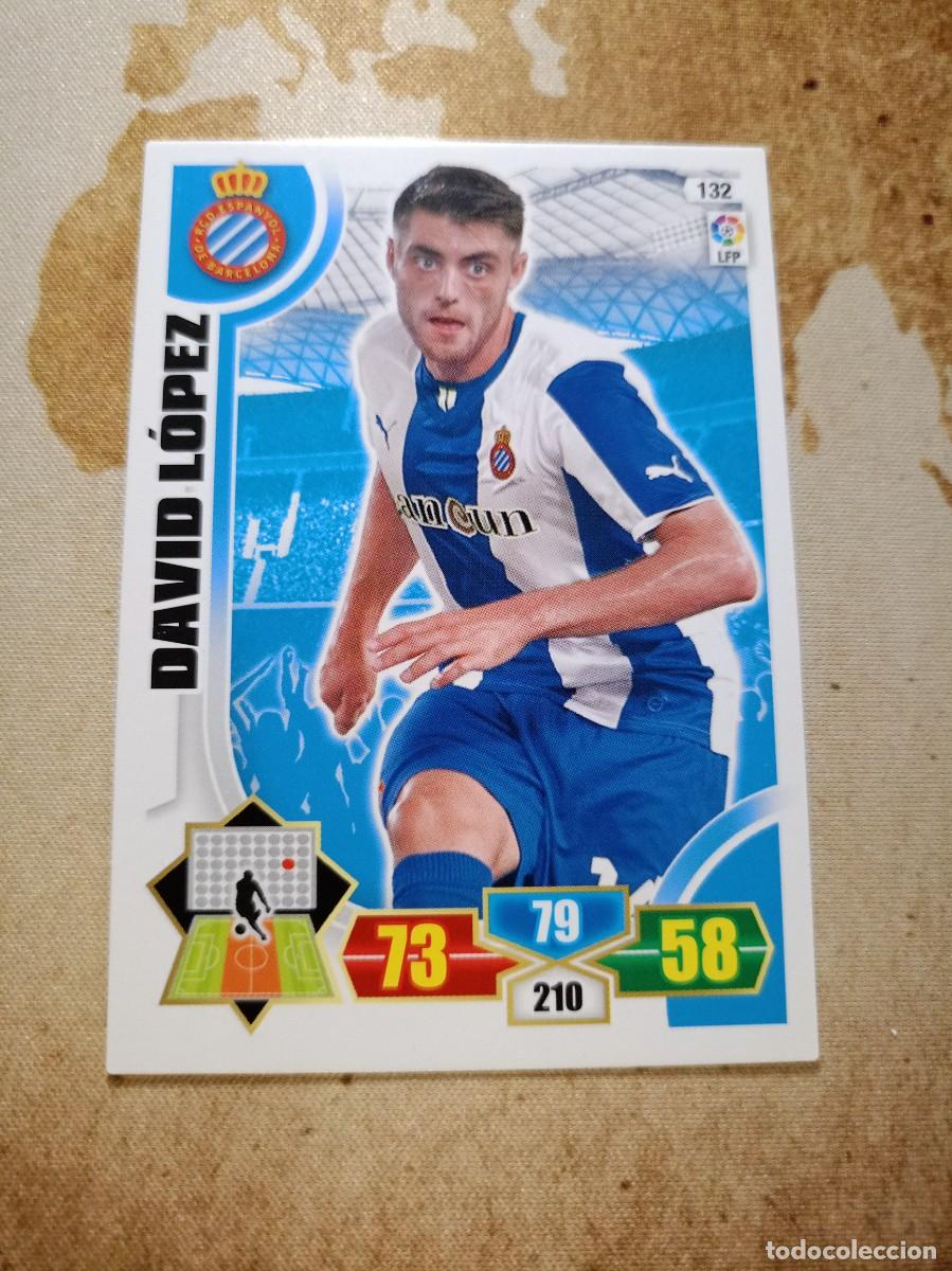 Figurine di Calcio: Espanyol 132 DAVID L&Oacute;PEZ Adrenalyn 2013-14