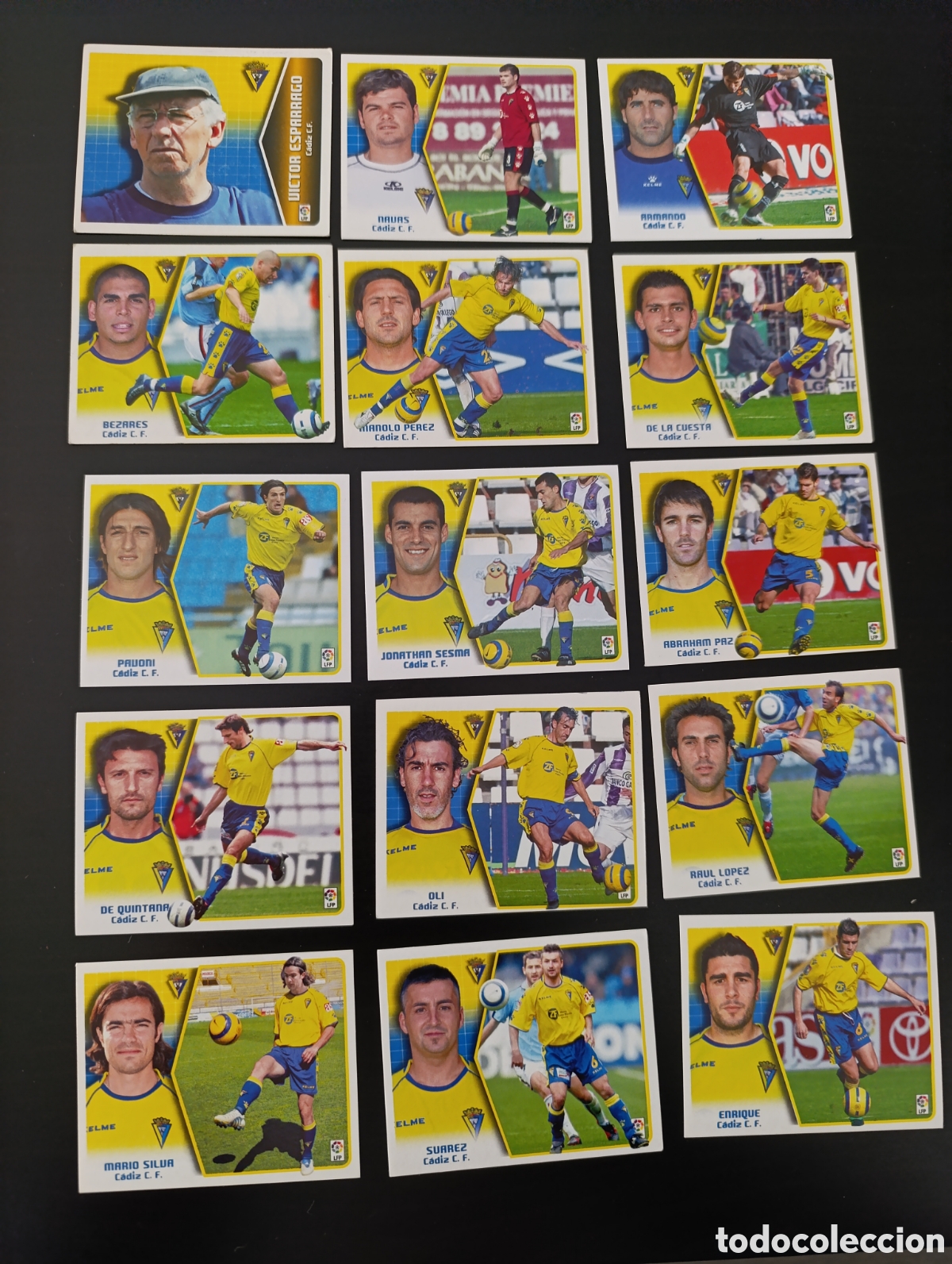 Cartes &agrave; collectionner de Football: Lote 15 cromo C&aacute;diz. Liga este 05 06 2005/2006
