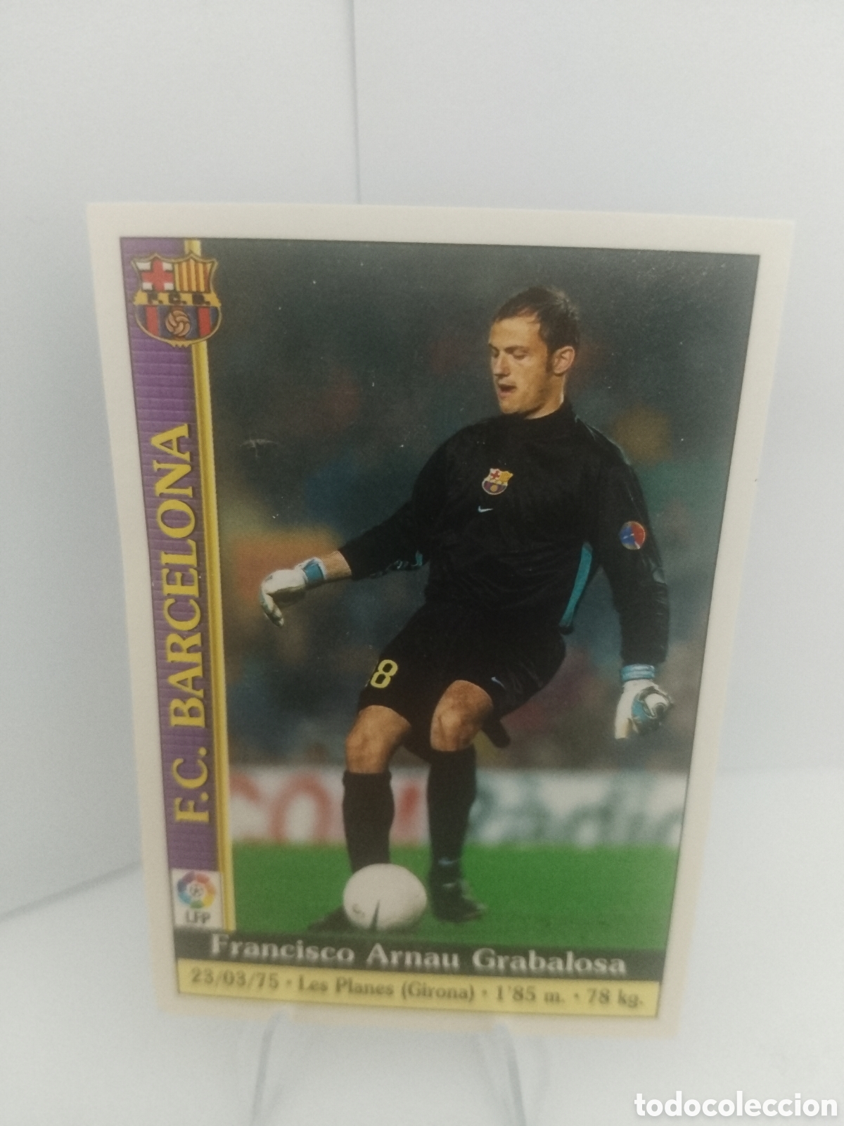 Football Stickers: Grabalosa Barcelona 4 fichas 2000