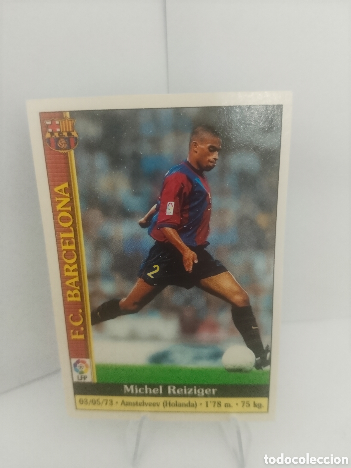 Football Stickers: Reiziger Barcelona 6 fichas 2000