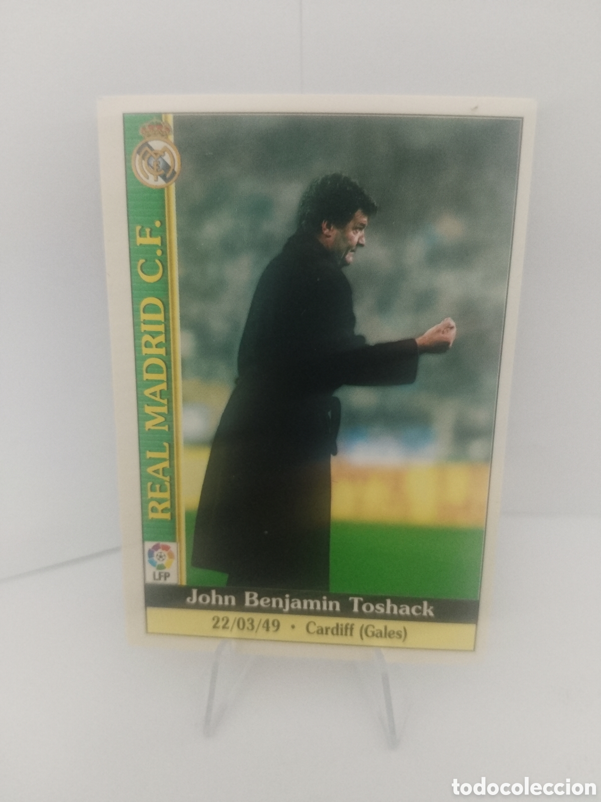 Football Stickers: Toshack 20 Real Madrid fichas 2000