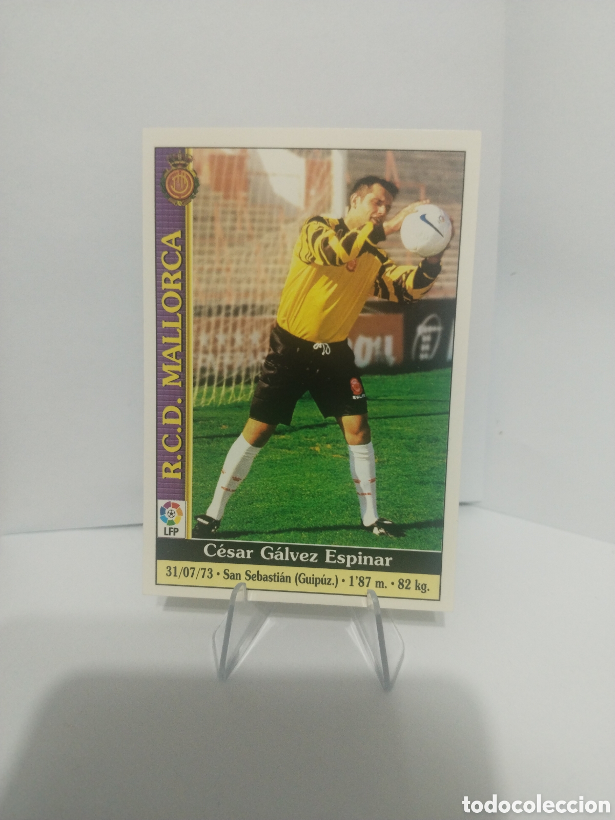 Football Stickers: Cesar 40 Mallorca fichas 2000