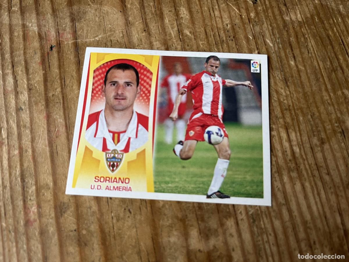 Fu&szlig;ball-Sticker: CROMO SIN PEGAR NUNCA PEGADO ALBUM LIGA ESTE 09 10 2009 2010 ALMERIA # 9 SORIANO