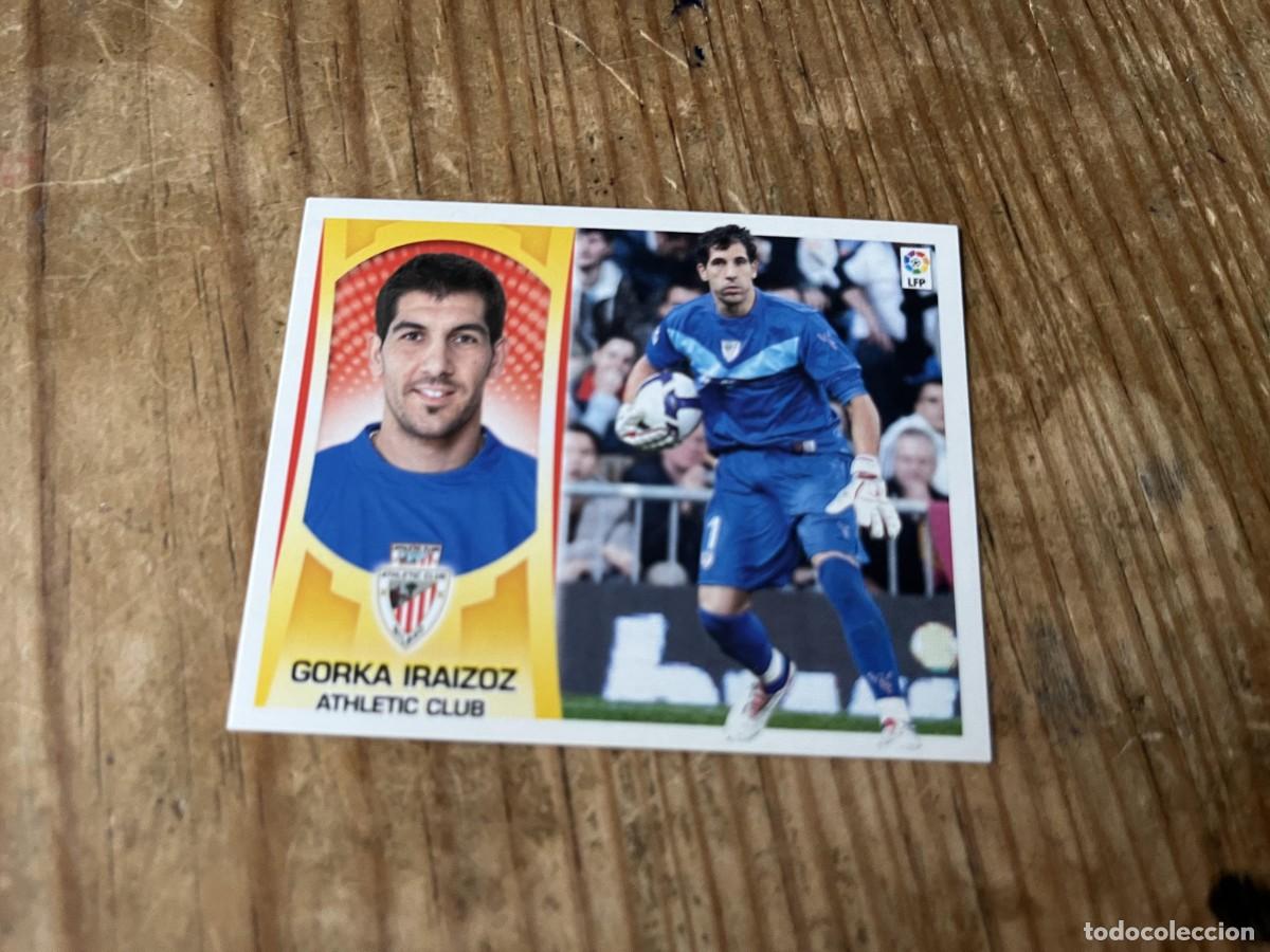 Fu&szlig;ball-Sticker: CROMO SIN PEGAR NUNCA PEGADO ALBUM LIGA ESTE 09 10 2009 2010 ATHLETIC BILBAO # 1 GORKA IRAIZOZ