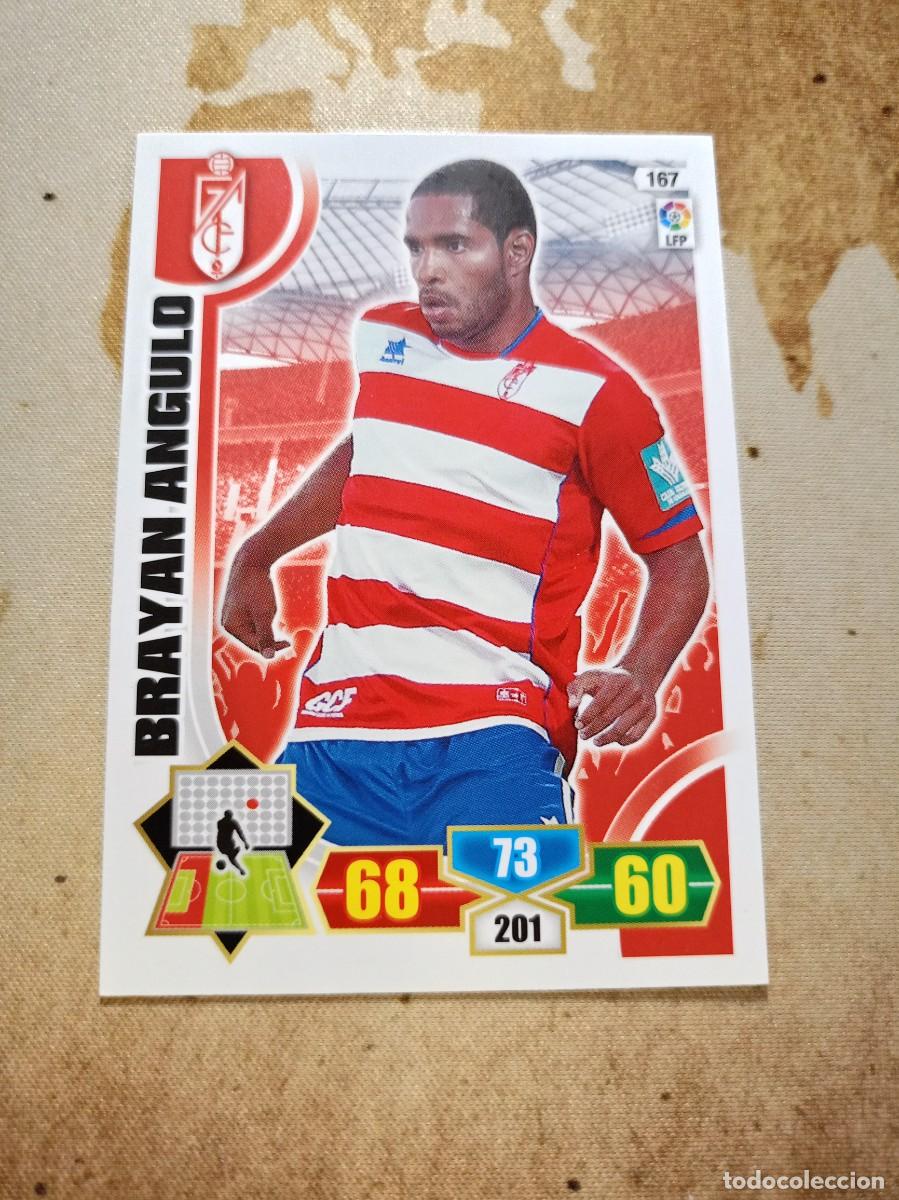 Cromos de f&uacute;tbol: Granada 167 BRYAN ANGULO Adrenalyn 2013-14 - Foto 1