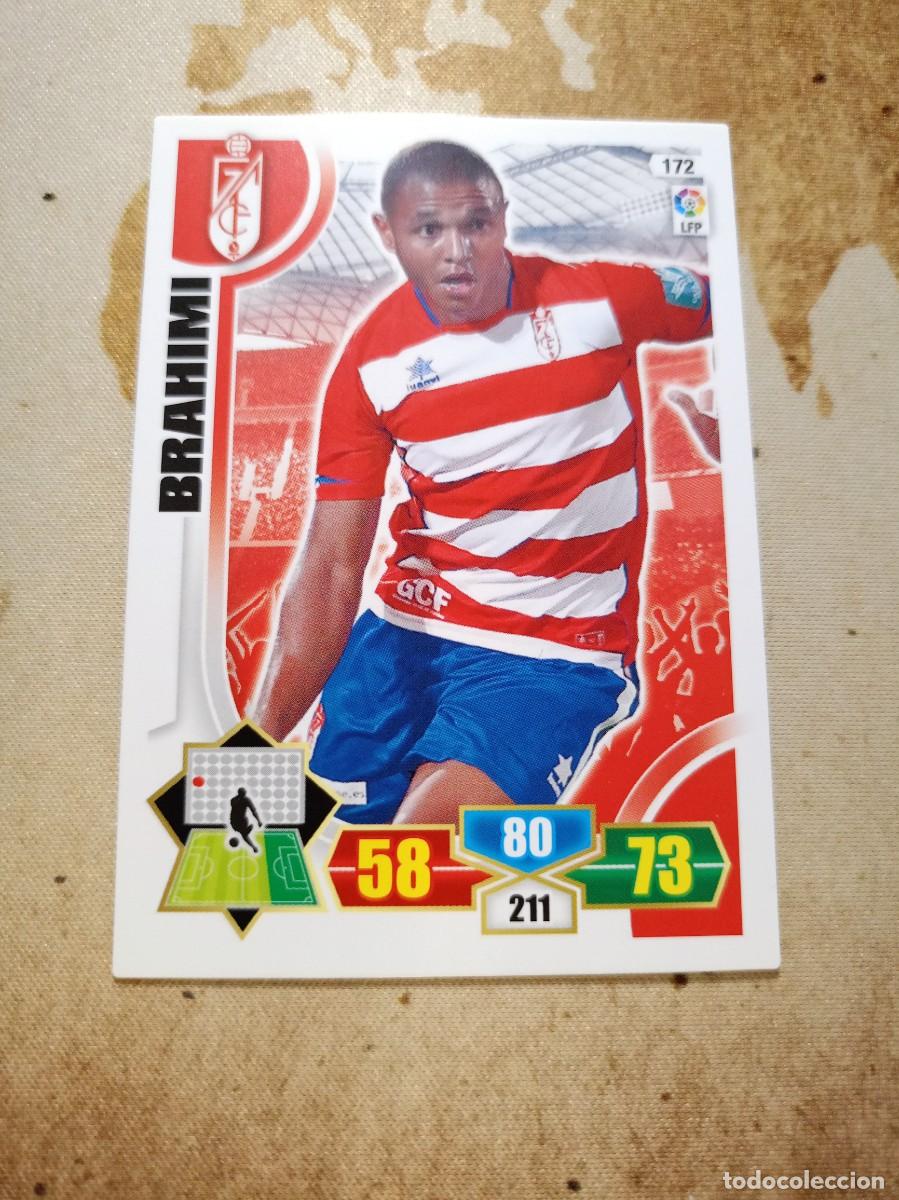 Cromos de f&uacute;tbol: Granada 172 BRAHIMI Adrenalyn 2013-14 - Foto 1