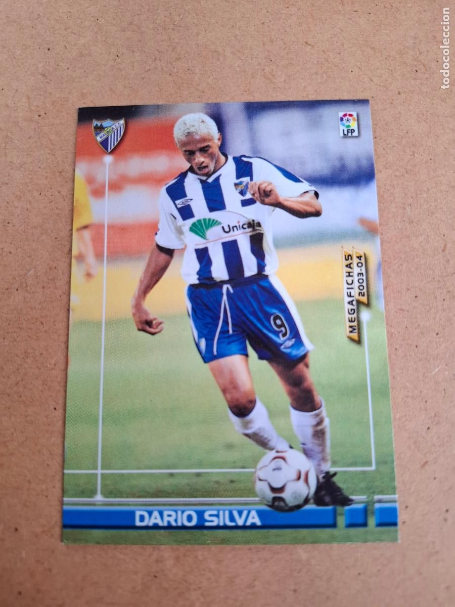 Fu&szlig;ball-Sticker: MEGAFICHAS 2003 2004 03 04 - 178 DARIO SILVA ( BAJA ) - M&Aacute;LAGA CF (CM)