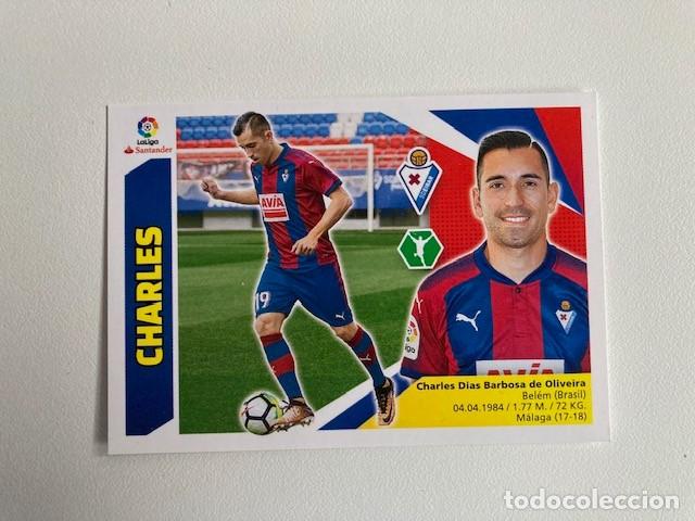 Cromos de f&uacute;tbol: CHARLES EIBAR N&ordm; 16 BIS 2017-18 ESTE PANINI COLOCA - Foto 1