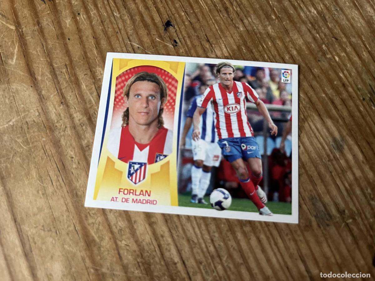 Fu&szlig;ball-Sticker: CROMO SIN PEGAR NUNCA PEGADO ALBUM LIGA ESTE 09 10 2009 2010 ATLETICO MADRID # 15 FORLAN