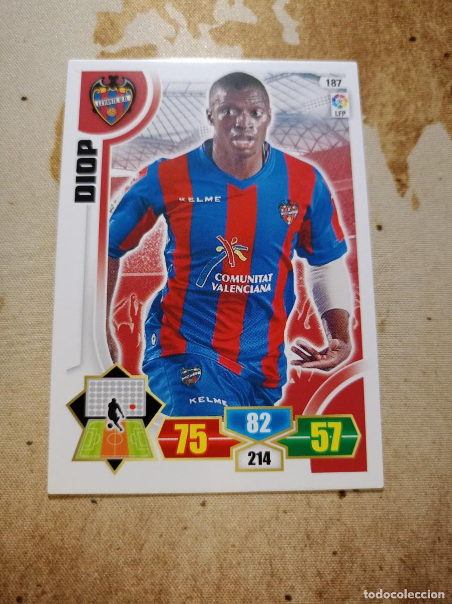 Fu&szlig;ball-Sticker: Levante 187 DIOP Adrenalyn 2013-14