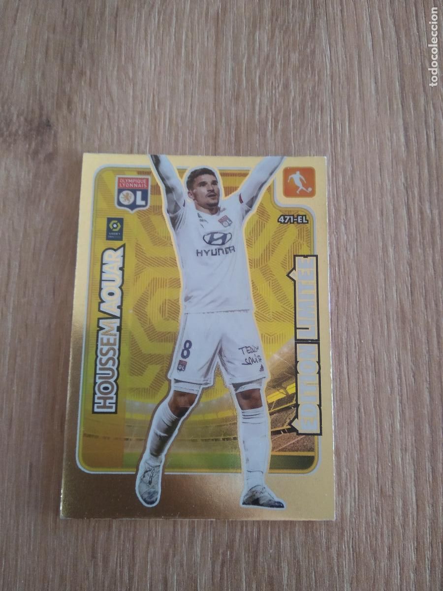 Figurine di Calcio: 471 AOUAR OLYMPIQUE LYON CROMO FUTBOL PANINI LIGUE 1 FOOT 20-21 ADRENALYN FRANCIA 2020-2021