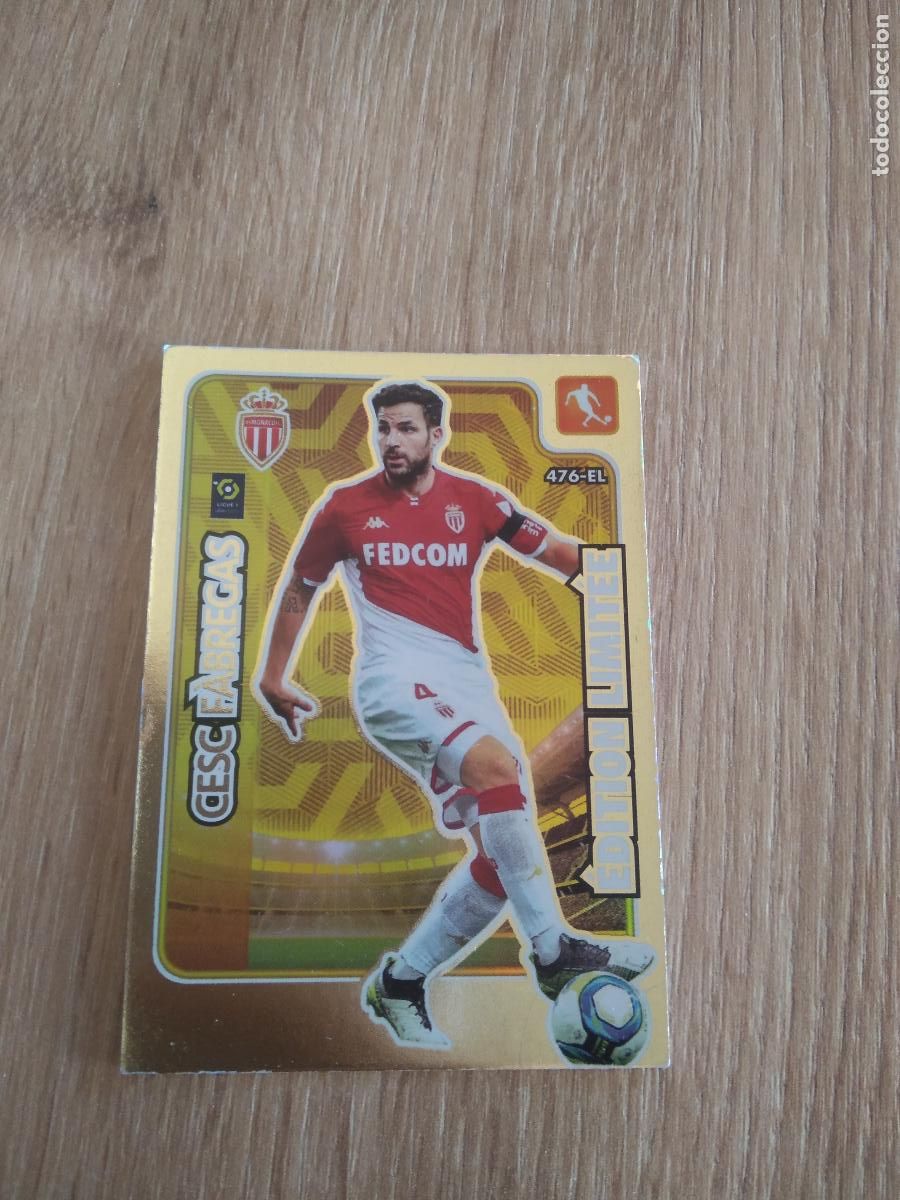 Figurine di Calcio: 476 CESC FABREGAS MONACO CROMO FUTBOL PANINI LIGUE 1 FOOT 20-21 ADRENALYN FRANCIA 2020-2021