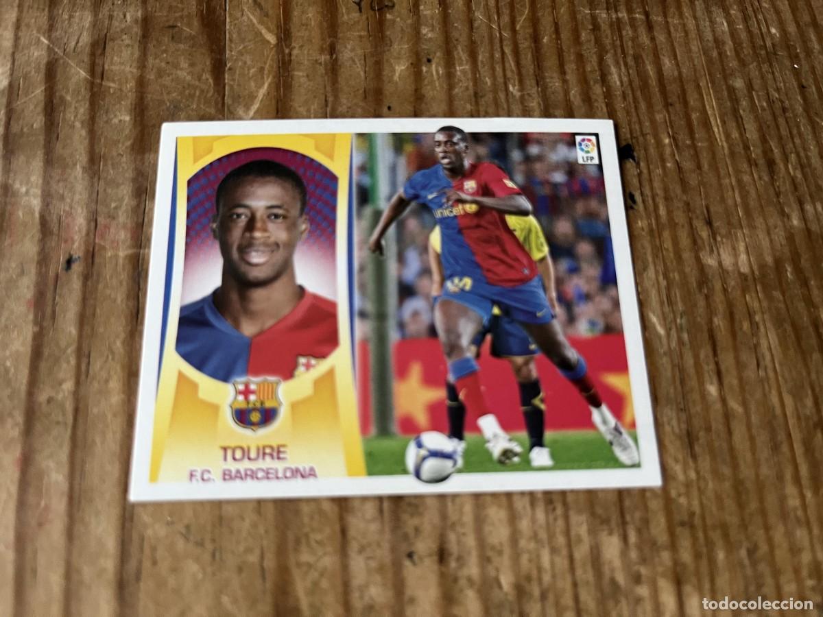 Figurine di Calcio: CROMO SIN PEGAR NUNCA PEGADO ALBUM LIGA ESTE 09 10 2009 2010 BARCELONA # 8 TOURE