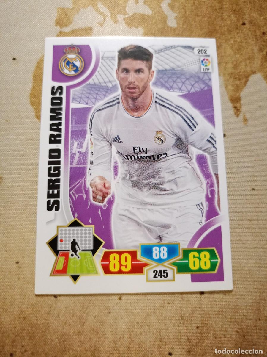 Cromos de f&uacute;tbol: Real Madrid 202 SERGIO RAMOS Adrenalyn 2013-14 - Foto 1