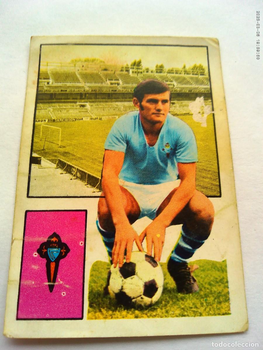 Fu&szlig;ball-Sticker: CROMO DE FUTBOL CAMPEONATO DE LIGA 1974 - 75 : SAN ROMAN , R.C. CELTA . EDITORIAL FHER