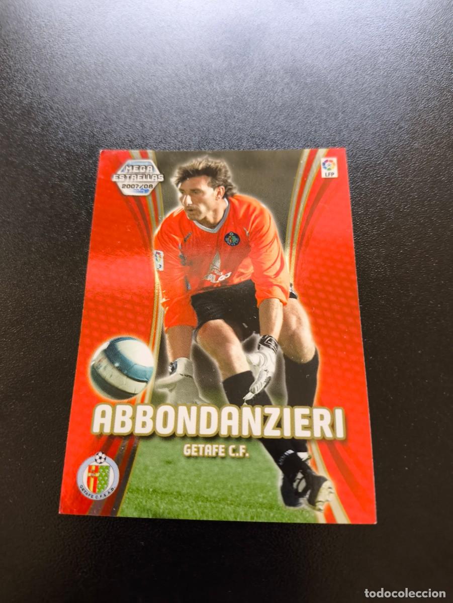Fu&szlig;ball-Sticker: 362 Abbondanzieri GETAFE MEGA ESTRELLAS PANINI ALBUM LIGA MEGACRACKS 2007 2008 07 08 NO ESTE