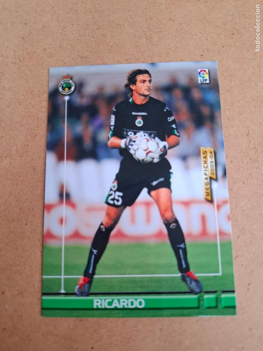Fu&szlig;ball-Sticker: MEGAFICHAS 2003 2004 03 04 - PANINI - 236 BIS RICARDO - R. RACING CLUB (CM)