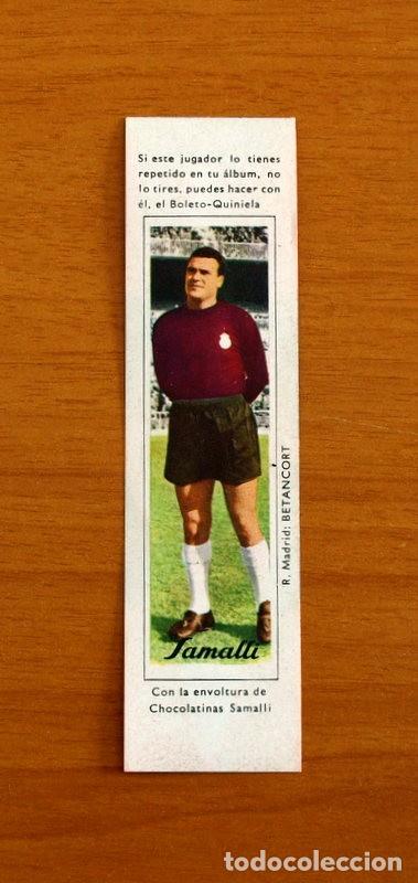 Fu&szlig;ball-Sticker: Real Madrid - Betancort - Chocolates-Chocolate Samalli 1966 - Nunca pegado