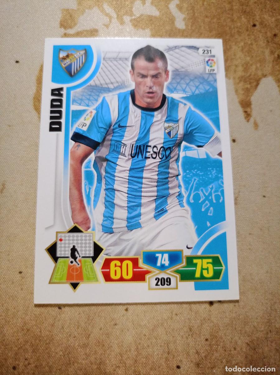 Cromos de f&uacute;tbol: M&aacute;laga 231 DUDA Adrenalyn 2013-14 - Foto 1