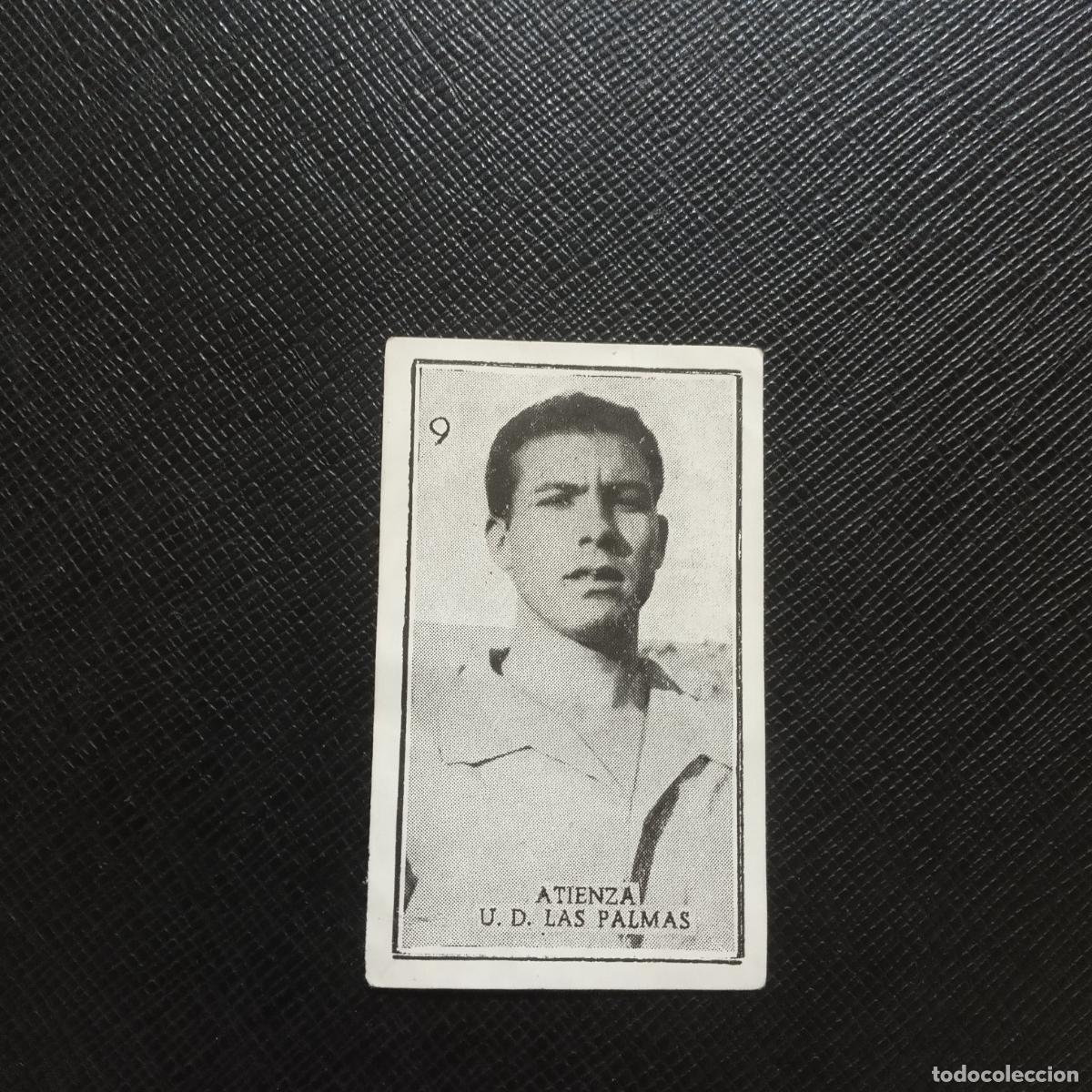 Football Stickers: 9 ATIENZA LAS PALMAS GRAFICAS BRASIL 1956 1957 CROMO FUTBOL LIGA 56 57 - SIN PEGAR - A185 PG154