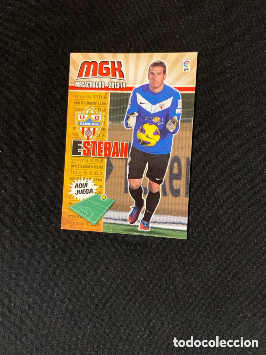 Cartes &agrave; collectionner de Football: ESTEBAN 2 (ALMERIA) PANINI MEGACRACKS 2013-2014 13 14 CROMO CARTA M-3