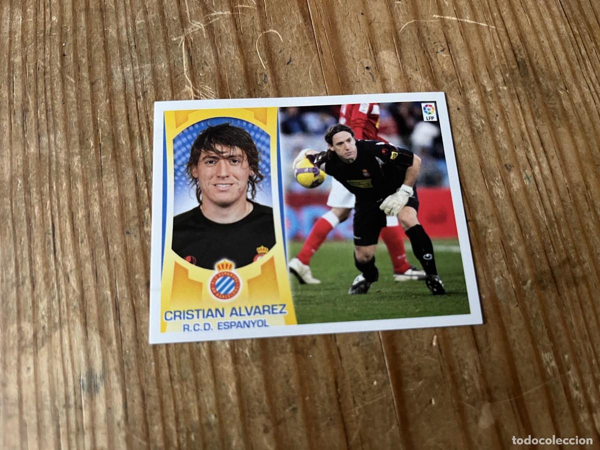 Figurine di Calcio: CROMO SIN PEGAR NUNCA PEGADO ALBUM LIGA ESTE 09 10 2009 2010 ESPA&Ntilde;OL ESPANYOL # 2 CRISTIAN ALVAREZ